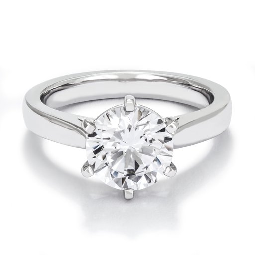 Ring med labbodlad diamant Polaris