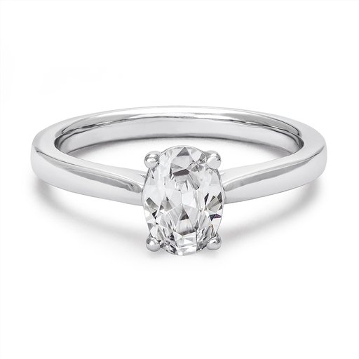Ring med labbodlad diamant Electra
