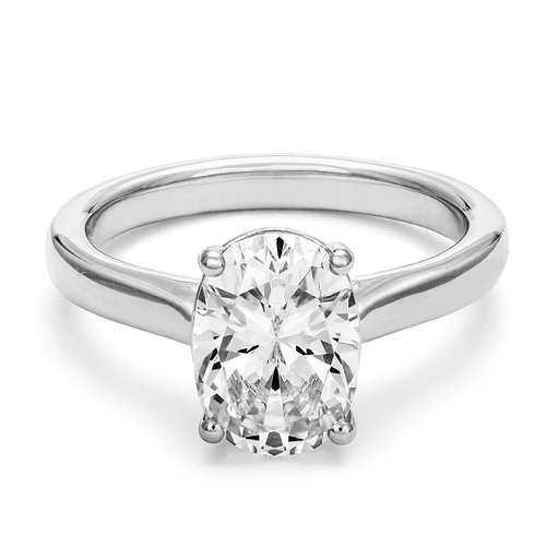 Ring med labbodlad diamant Electra