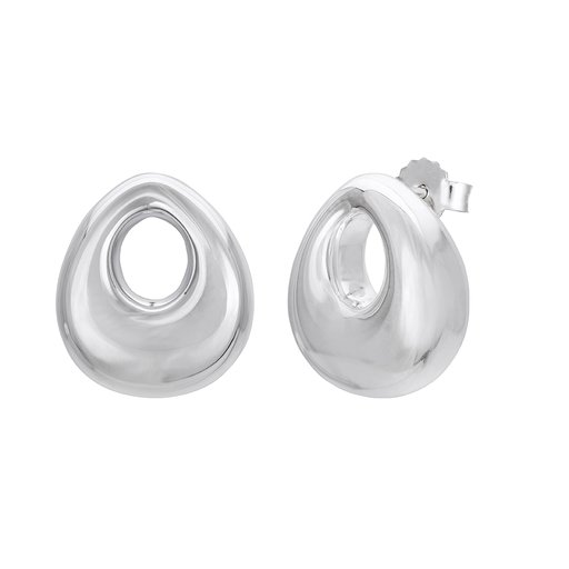 Fylliga örhängen i äkta silver