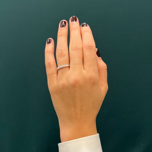 Ring med labbodlade diamanter Capella