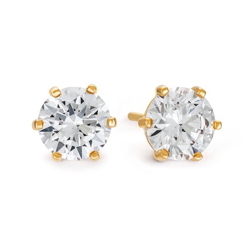 Örhängen med labbodlade diamanter Polaris