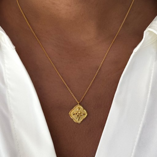 Halsband Luna i äkta silver