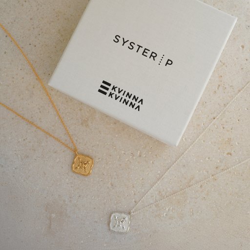 Halsband Luna i äkta silver