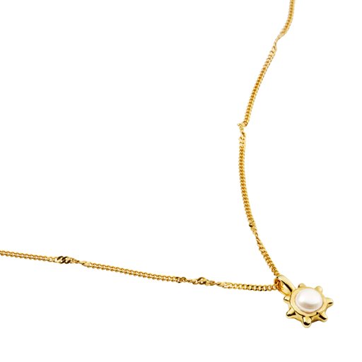 Halsband Florentina Pearl i äkta silver