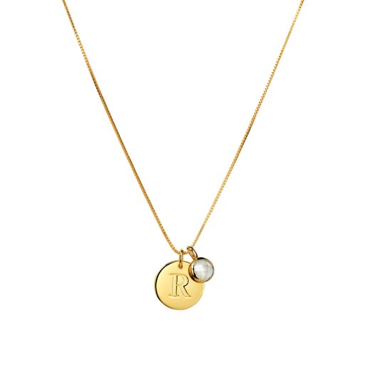 Hängsmycke Juni i äkta silver