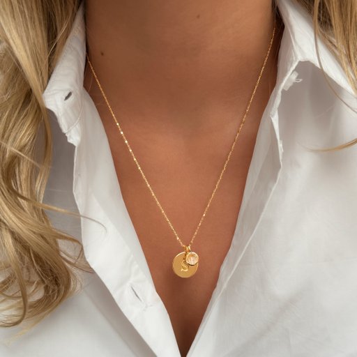 Hängsmycke Juni i äkta silver