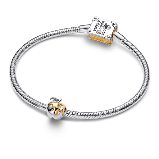 Berlock i äkta silver med äpple