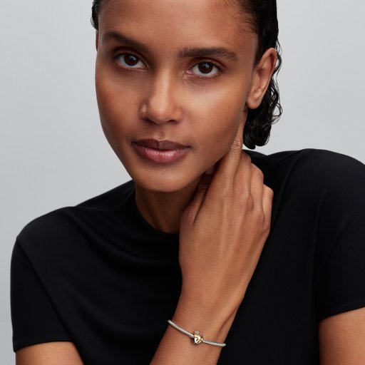 Berlock i äkta silver med äpple