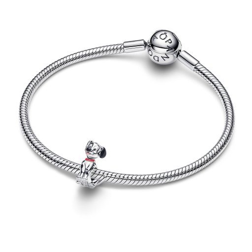 Berlock i äkta silver med en dalmatin