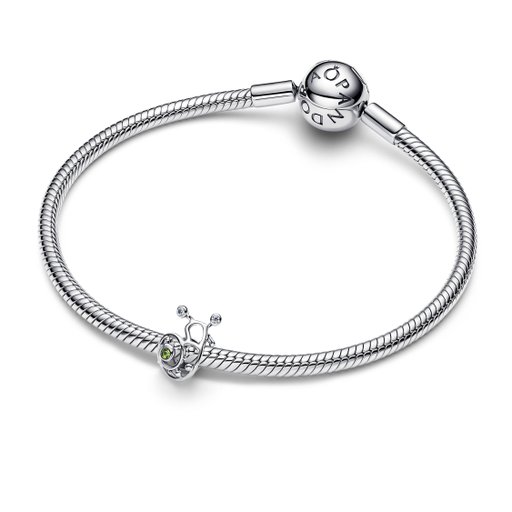 Berlock i äkta silver med en snigel