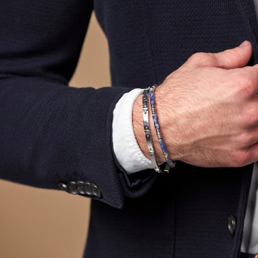 Armband i stål 19-21cm