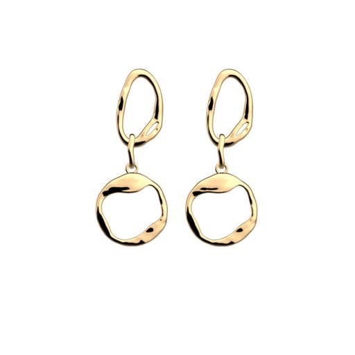 Örhängen Cafe Creme 20mm