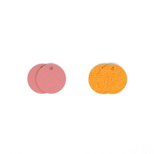 Läder till örhängen 20mm