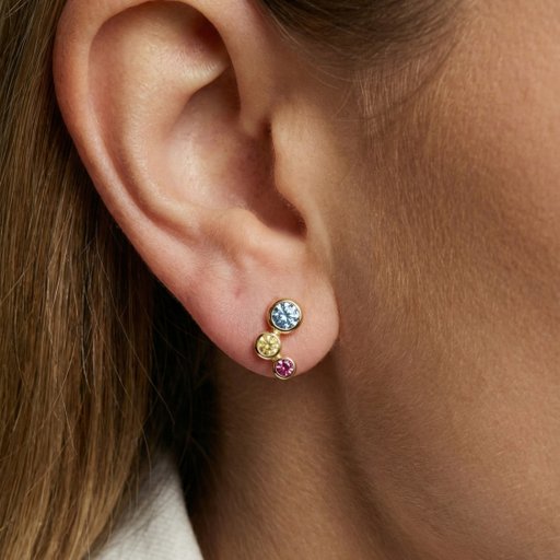 Sardinien örhängen i äkta silver