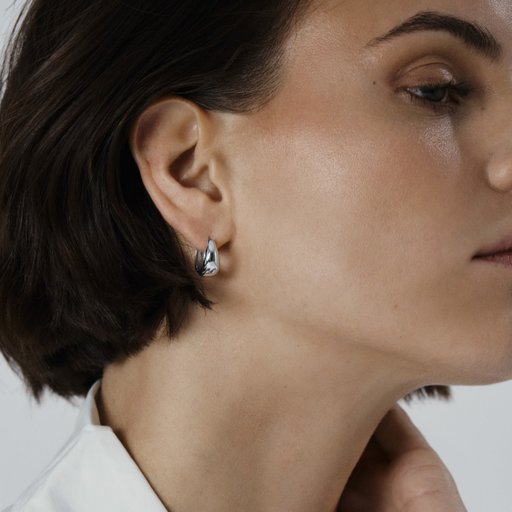 Örhängen Bold Hoops Medium