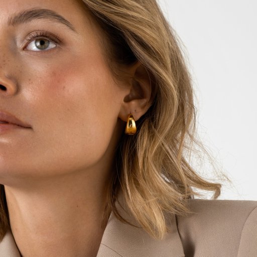 Örhängen Bold Hoops Large