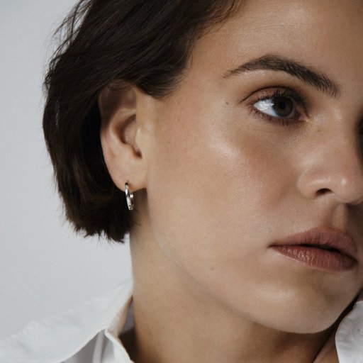 Örhängen Classic Hoops Medium