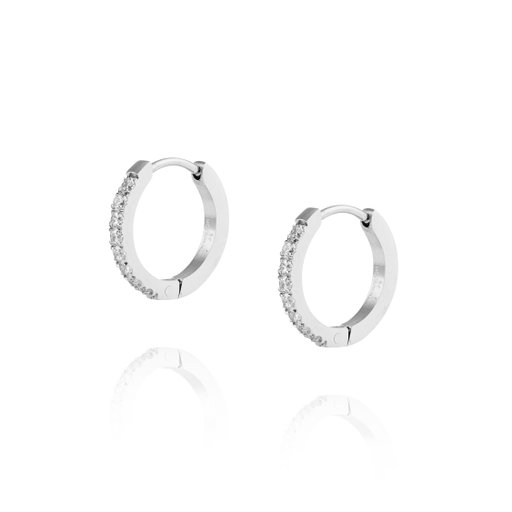 Örhängen Shiny Hoops Medium
