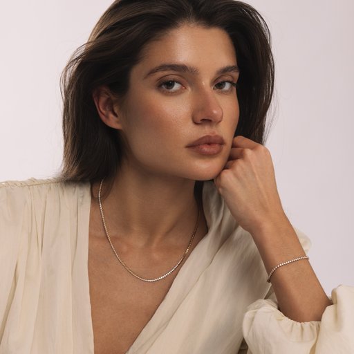 Halsband Shiny Tennis