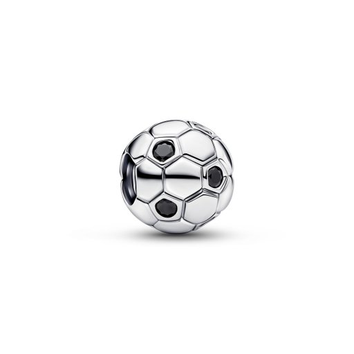 Berlock i äkta silver med en fotboll