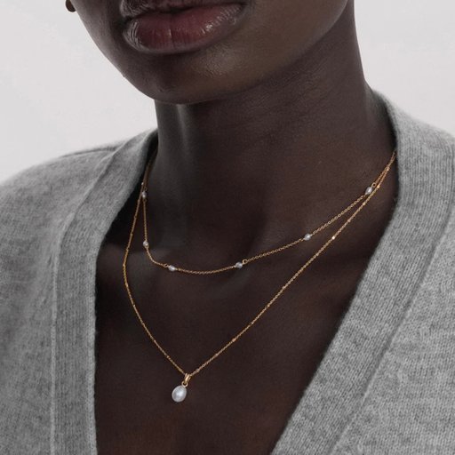 Halsband Treasure Multi Pearl