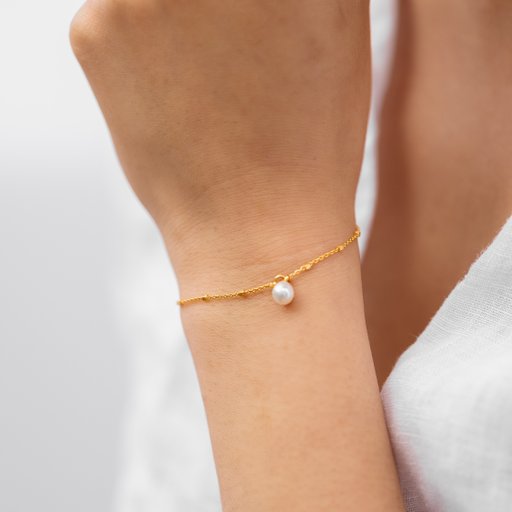 Armband Treasure Single Pearl