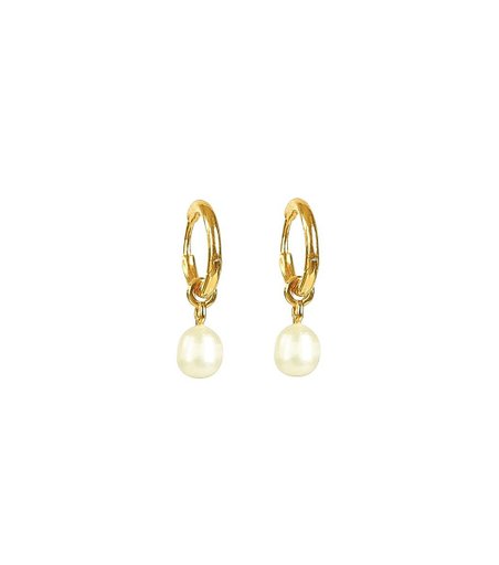 Örhängen Treasure Single Pearl