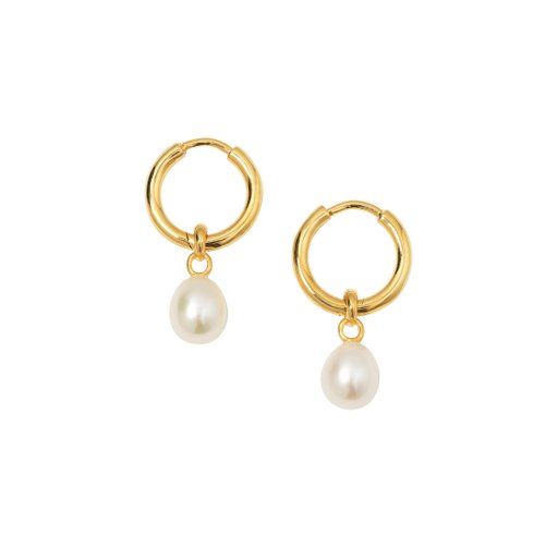 Örhängen Treasure Single Pearl