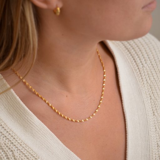 Halsband Herringbone Twisted
