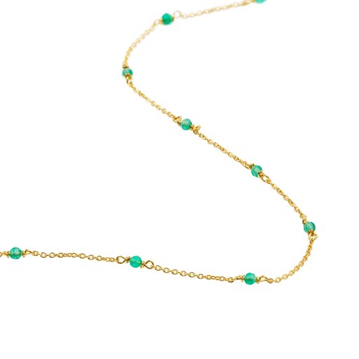 Halsband Santa Monica Grön Onyx