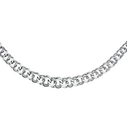 Halsband i äkta silver 43 cm