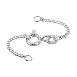 Säkerhetskedja styck i äkta silver Säkerhetskedja styck i äkta silver
