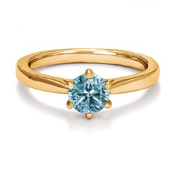 Ring med labbodlad diamant Polaris