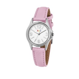 Klocka med ljusrosa rem Klocka med ljusrosa rem