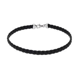 Armband i äkta flätat läder 21cm Armband i äkta flätat läder 21cm