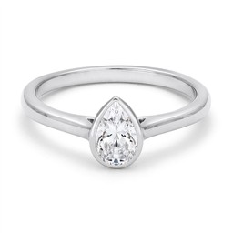 Ring med labbodlad diamant Nova