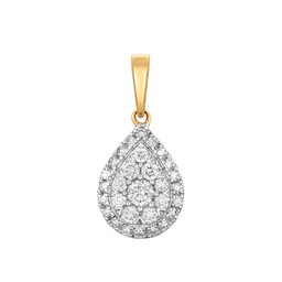 Diamanthänge i 18K guld - Droppe