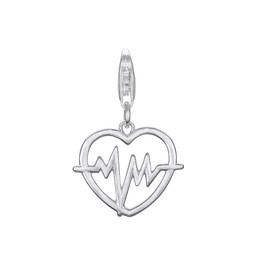 Berlock heartbeat i äkta silver Berlock heartbeat i äkta silver