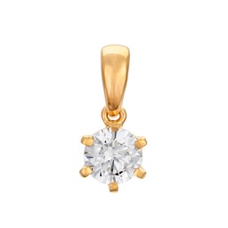 Hängsmycke med labbodlad diamant Polaris