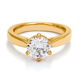 Ring med labbodlad diamant Polaris Ring med labbodlad diamant Polaris