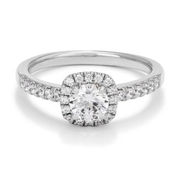 Ring med labbodlade diamanter Sirius Ring med labbodlade diamanter Sirius