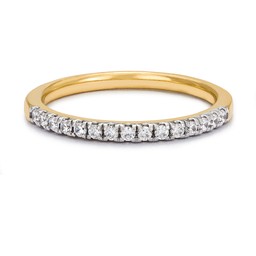Ring med labbodlade diamanter Capella