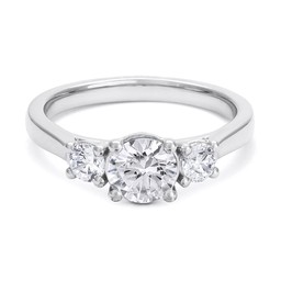 Ring med labbodlade diamanter Maia