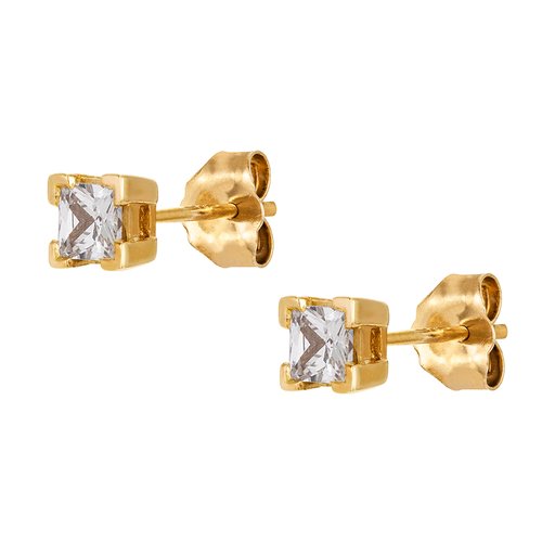 Diamantörhängen i 18K guld