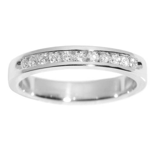 Diamantring i 18K guld