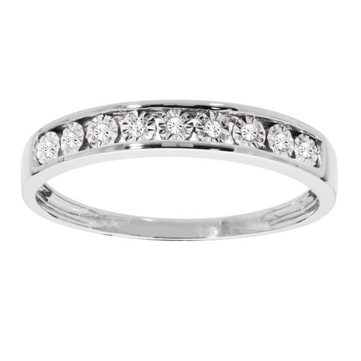 Diamantring i 18K guld