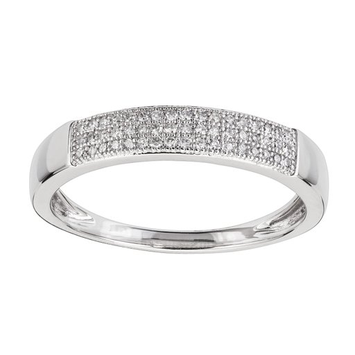 Diamantring i 18K guld