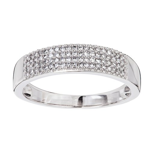 Diamantring i 18K guld