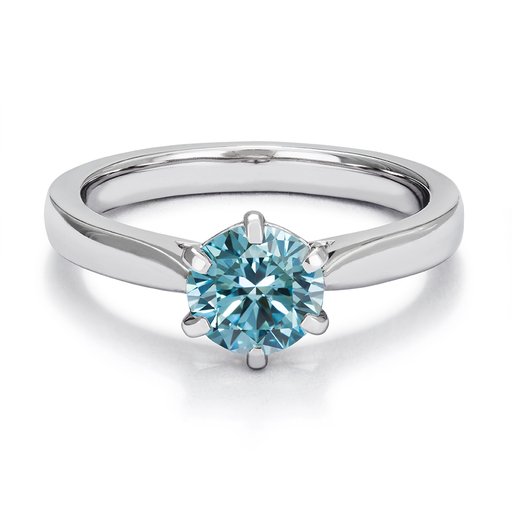 Ring med labbodlad diamant Polaris